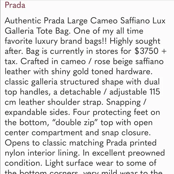 PRADA BAG ❤️ - Picture 10 of 16